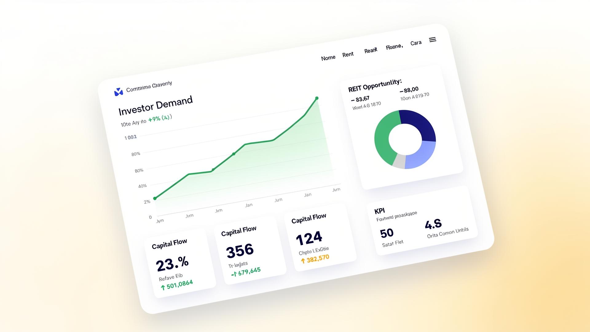 Equity Earn REIT distribution dashboard